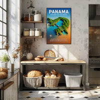 Panama Gateway of the World Poster PosterGoat