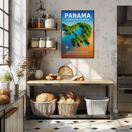 Panama Gateway of the World Poster PosterGoat