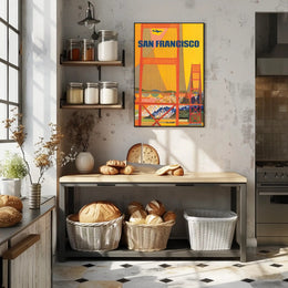 San Francisco Travel Poster