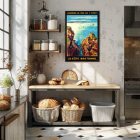 La Côte Bretonne Chemins De Fer De Poster