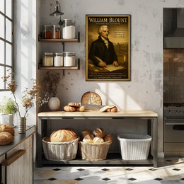 William Blount Vintage Historical or Presidential Poster PosterGoat
