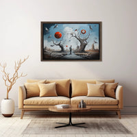 Dreamlike Surreal Art with Whimsical Elements - Artistic Poster