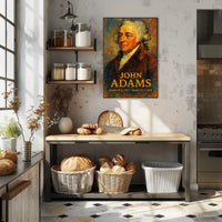 John Adams 2Nd President Poster