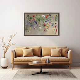 Floral Symphony: An Artistic Flower Poster