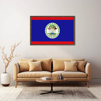 Belize Flag Poster