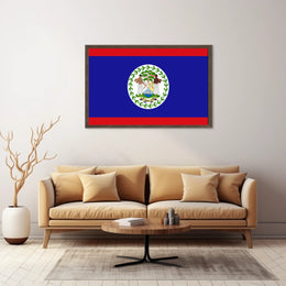 Belize Flag Poster