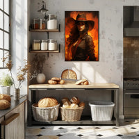 The Fiery Cowgirl Poster