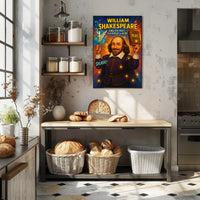 William Shakespeare – English Poet, Playwright, and Actor Poster PosterGoat