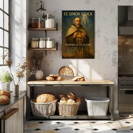 St. Simon Stock Keeper Of The Flame Poster