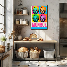 Pop Art Icon Monroe Poster PosterGoat