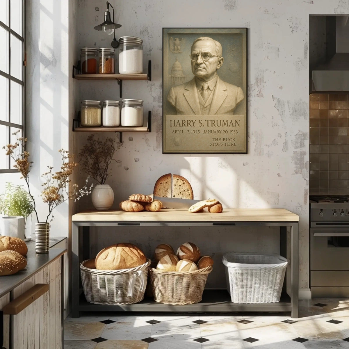 Harry S. Truman Presidential Legacy Poster