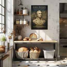James Monroe A Legacy Of Leadership Poster