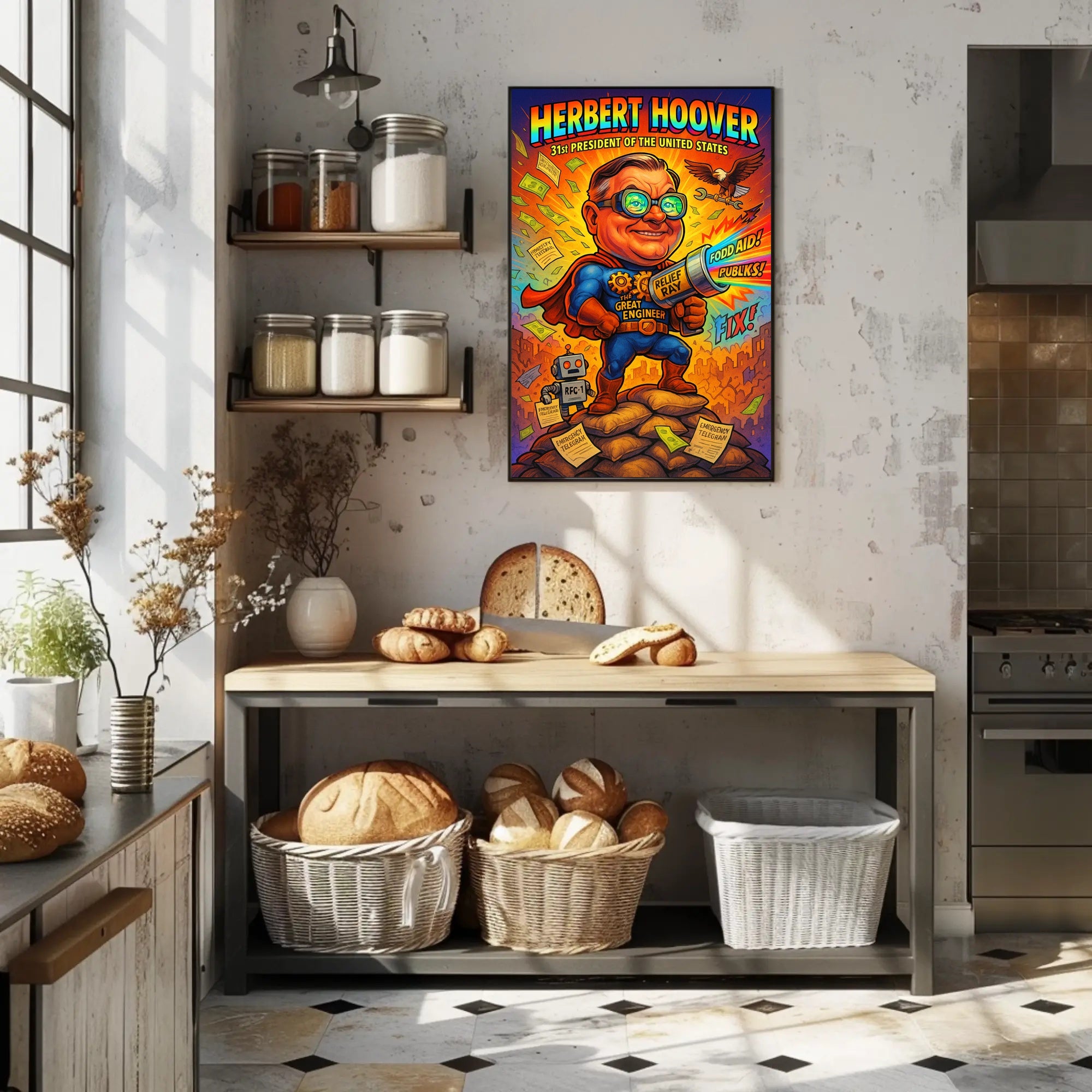 Herbert Hoover 31st President Poster PosterGoat