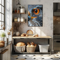 Eye of the Predator: Nature's Intensity Animal Poster PosterGoat