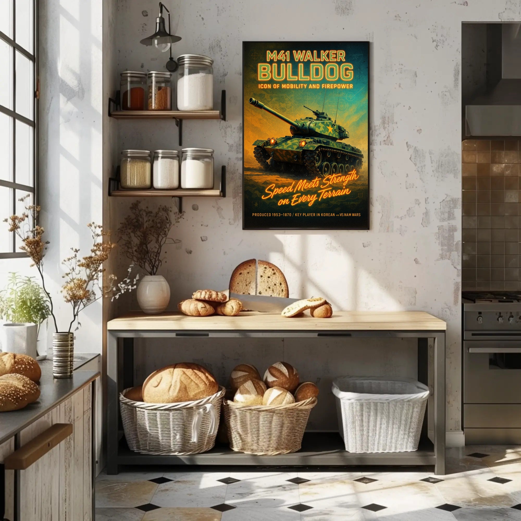 M41 Walker Bulldog Poster PosterGoat