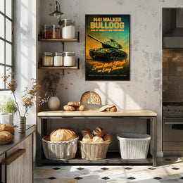 M41 Walker Bulldog Poster PosterGoat