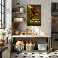 Gridiron Sovereign Football Poster