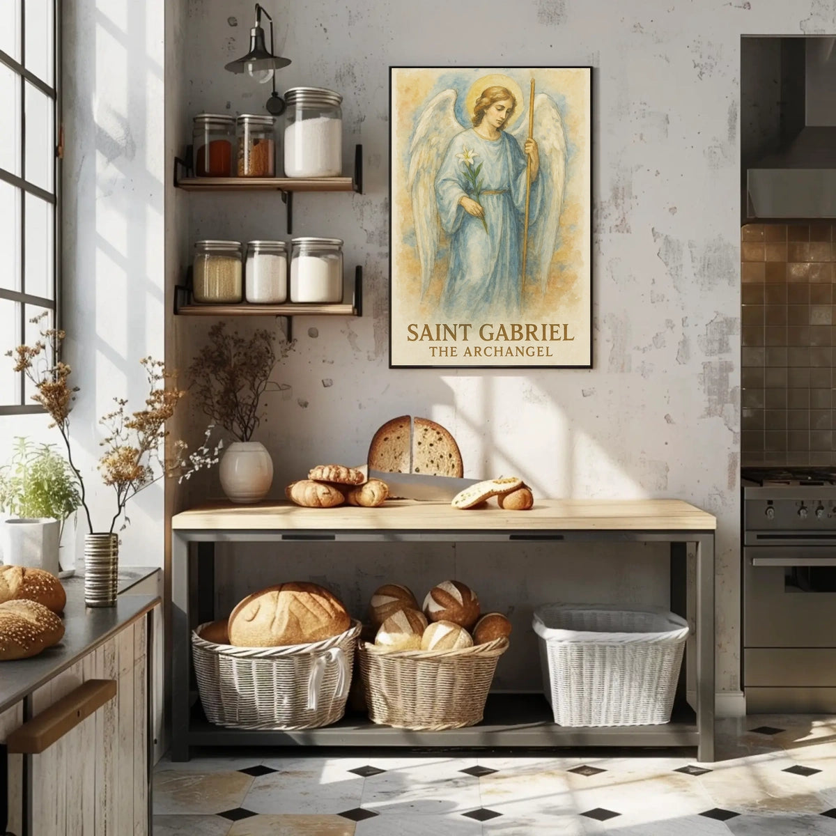 Saint Gabriel the Archangel Poster
