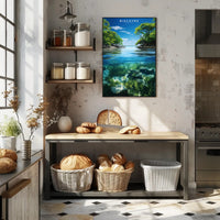Biscayne National Park Serenity Travel Poster