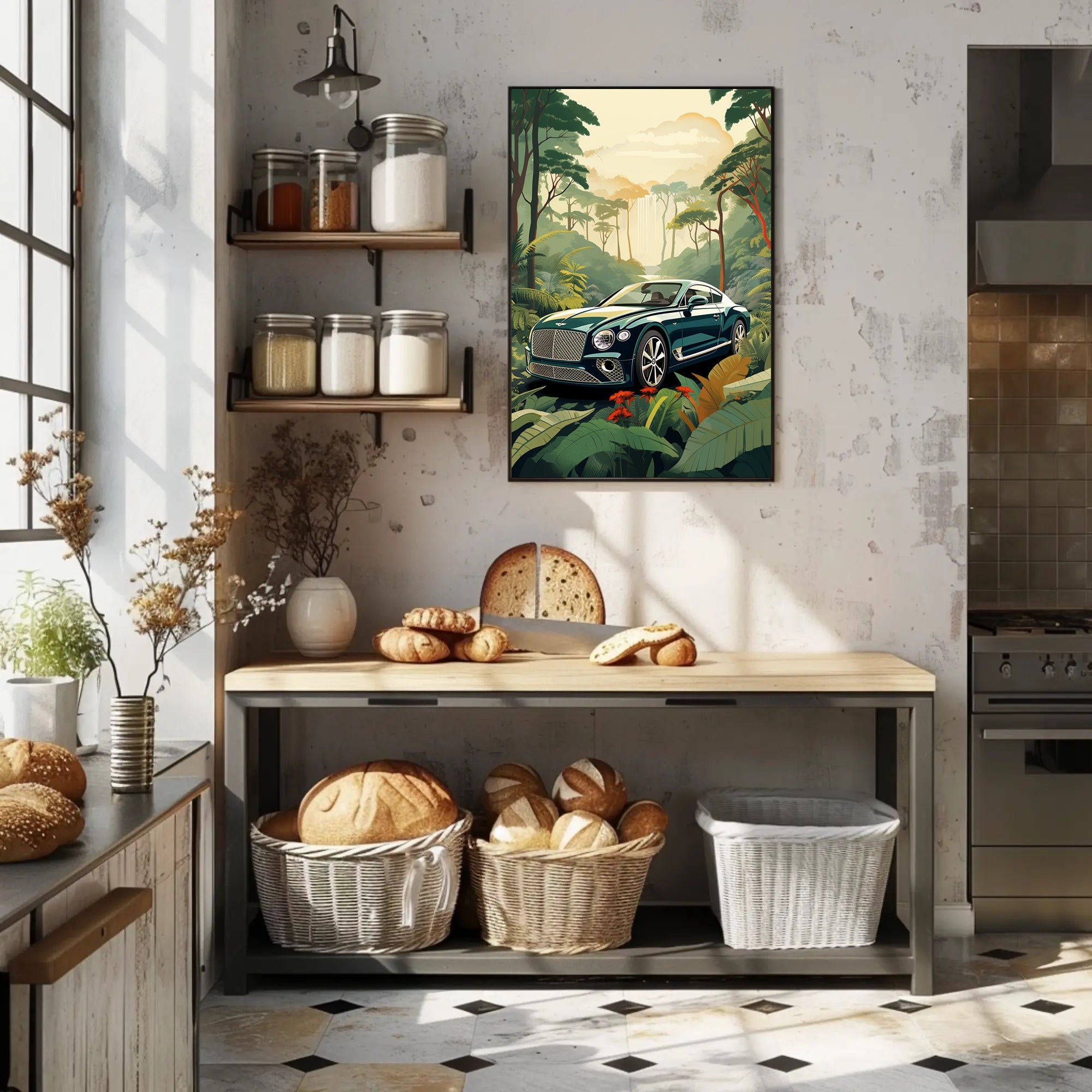 Luxury In The Jungle Poster