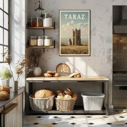 Taraz Ancient Ruins Poster