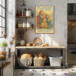 Sts. Joachim And Anne Poster