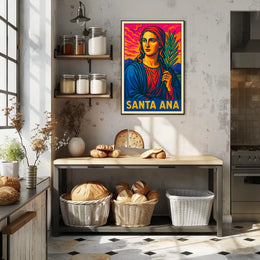 Santa Ana Saint Poster