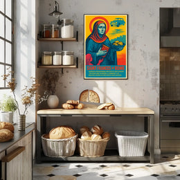Saint Frances Of Rome Poster
