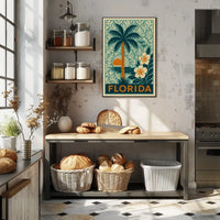 Florida Tropical Escape Poster
