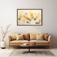 Autumn Leaves Abstraction Poster