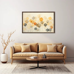 Autumn Leaves Abstraction Poster
