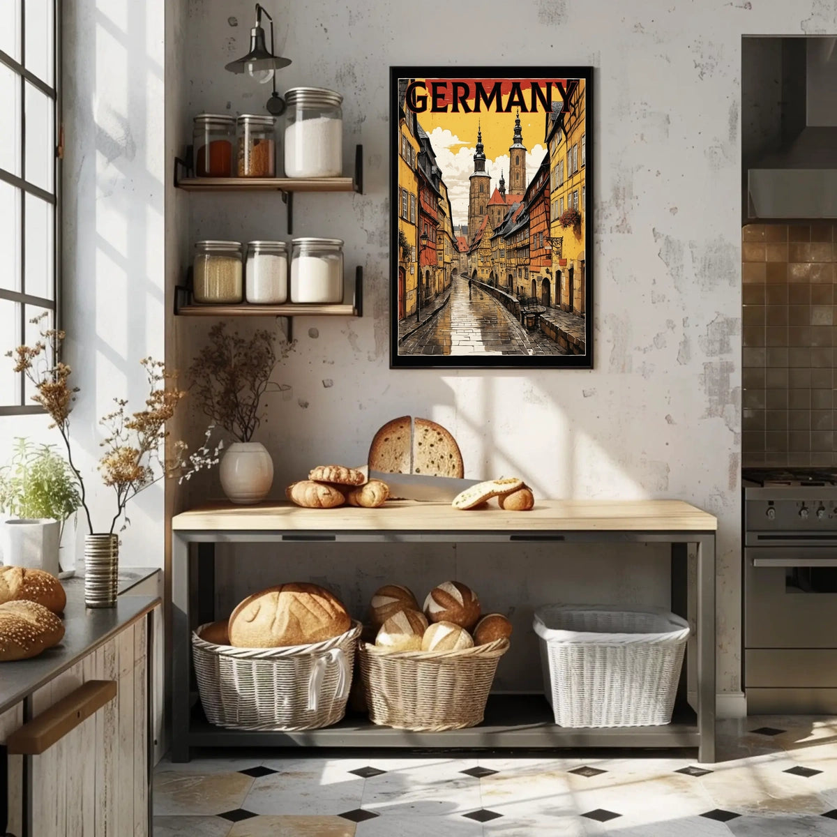 Germany Scenic Street View Poster