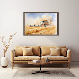 Harvesting the Fields Poster