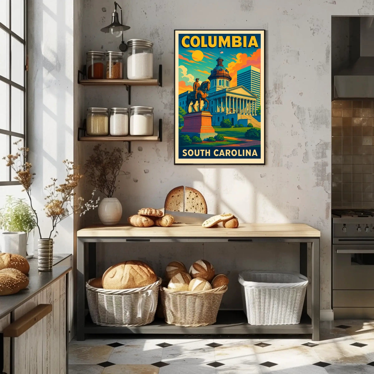 Columbia, South Carolina Poster
