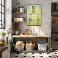 The Timeless Spirit of Jim Thorpe Poster