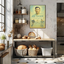 The Timeless Spirit of Jim Thorpe Poster