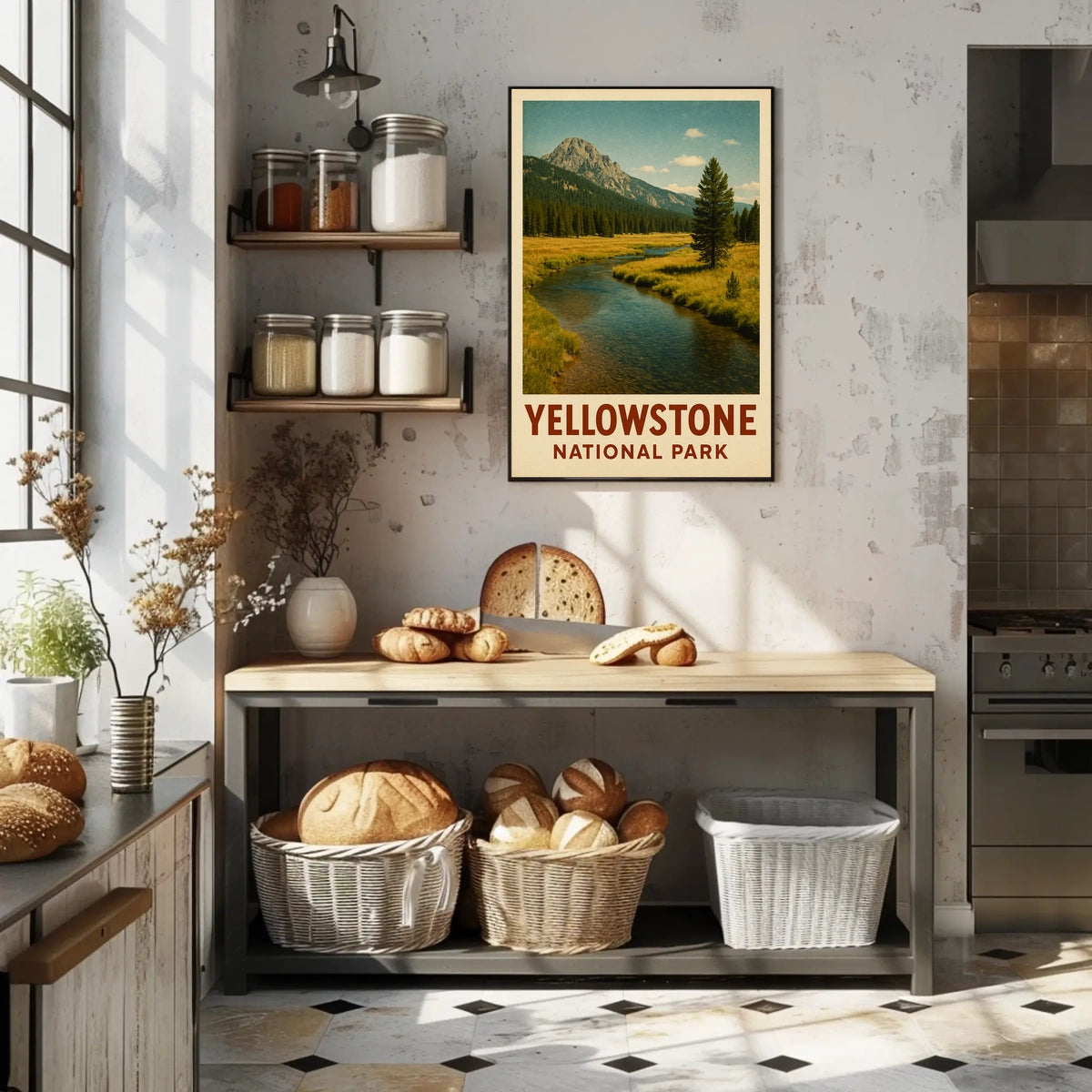 Yellowstone National Park Poster
