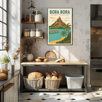 Bora Bora The Jewel of the South Seas Poster
