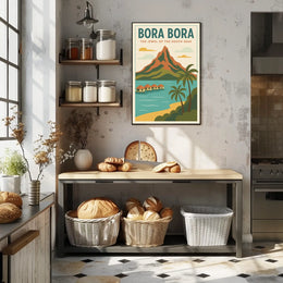 Bora Bora The Jewel of the South Seas Poster