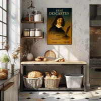 René Descartes Father Of Modern Poster