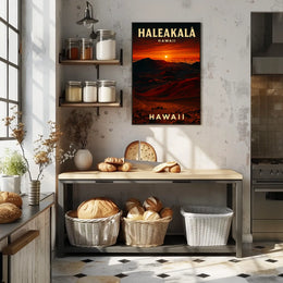 Haleakalā Hawaii Poster