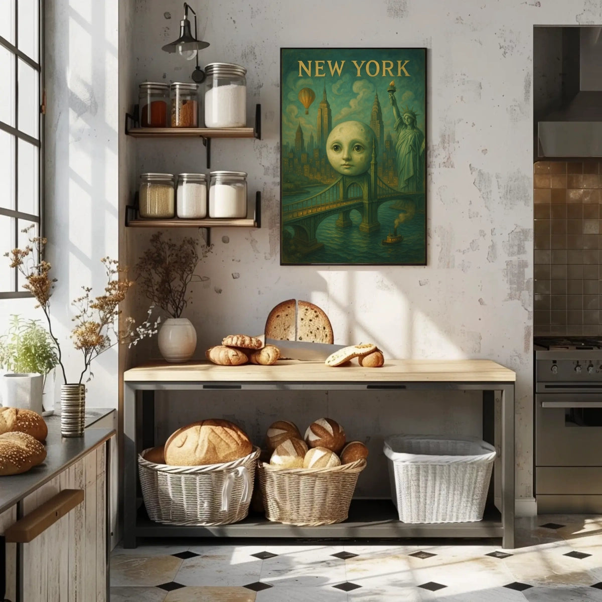 New York Dreamscape Poster