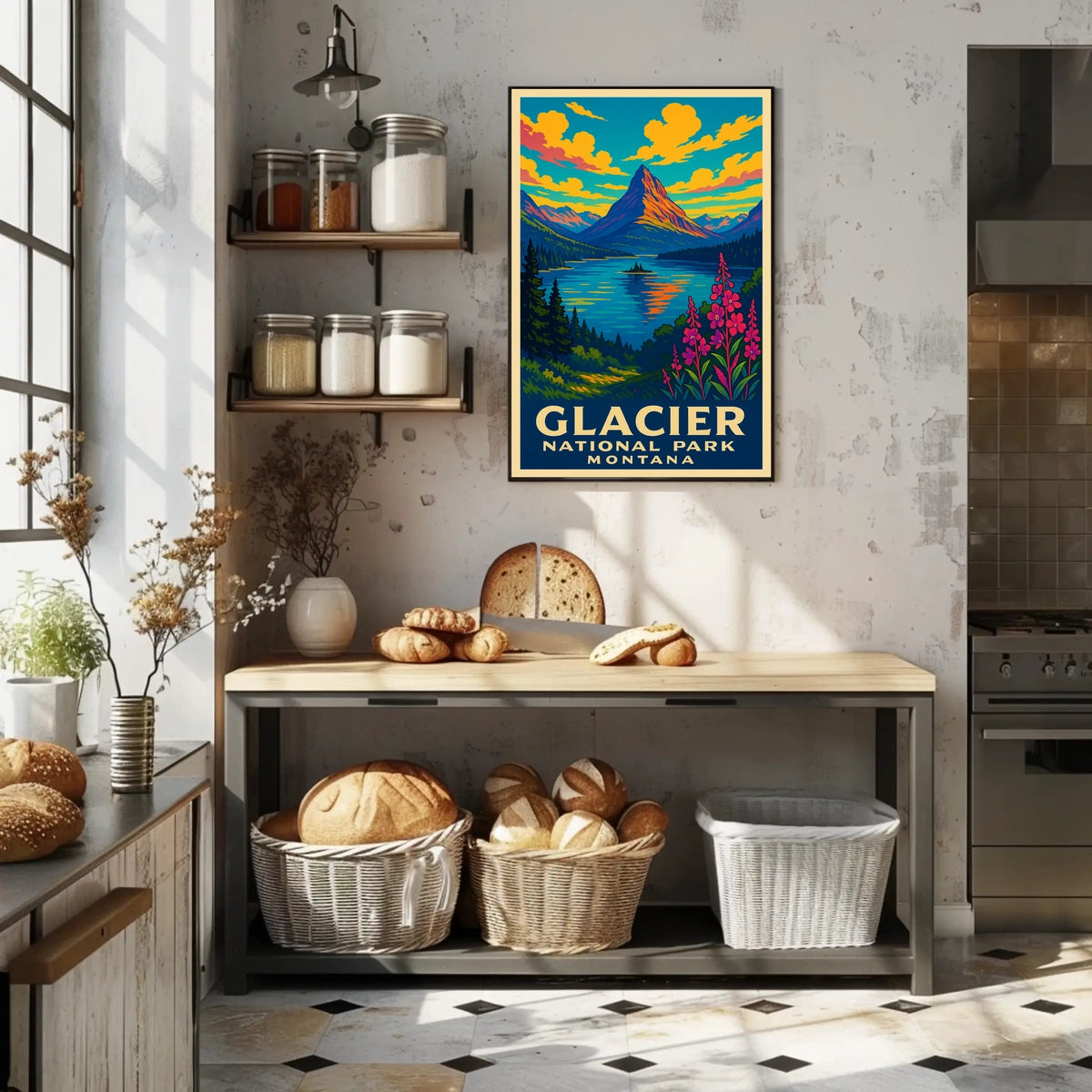 Glacier National Park Montana Poster