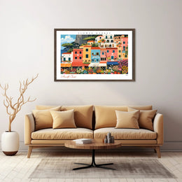 Amalfi Coast Flower Market Poster PosterGoat