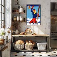 Lake Placid Winter Sports Poster