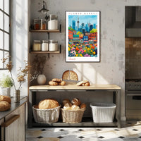 Toronto Flower Market 2024 Poster PosterGoat