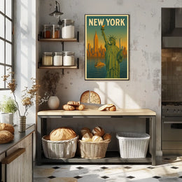 New York Skyline Poster