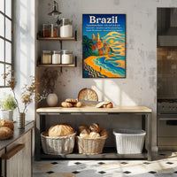 Discover Brazil Poster