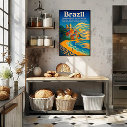 Discover Brazil Poster