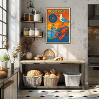Massachusetts Scenic Poster PosterGoat